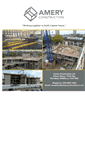 Mobile Screenshot of ameryconstruction.co.uk