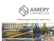 Tablet Screenshot of ameryconstruction.co.uk